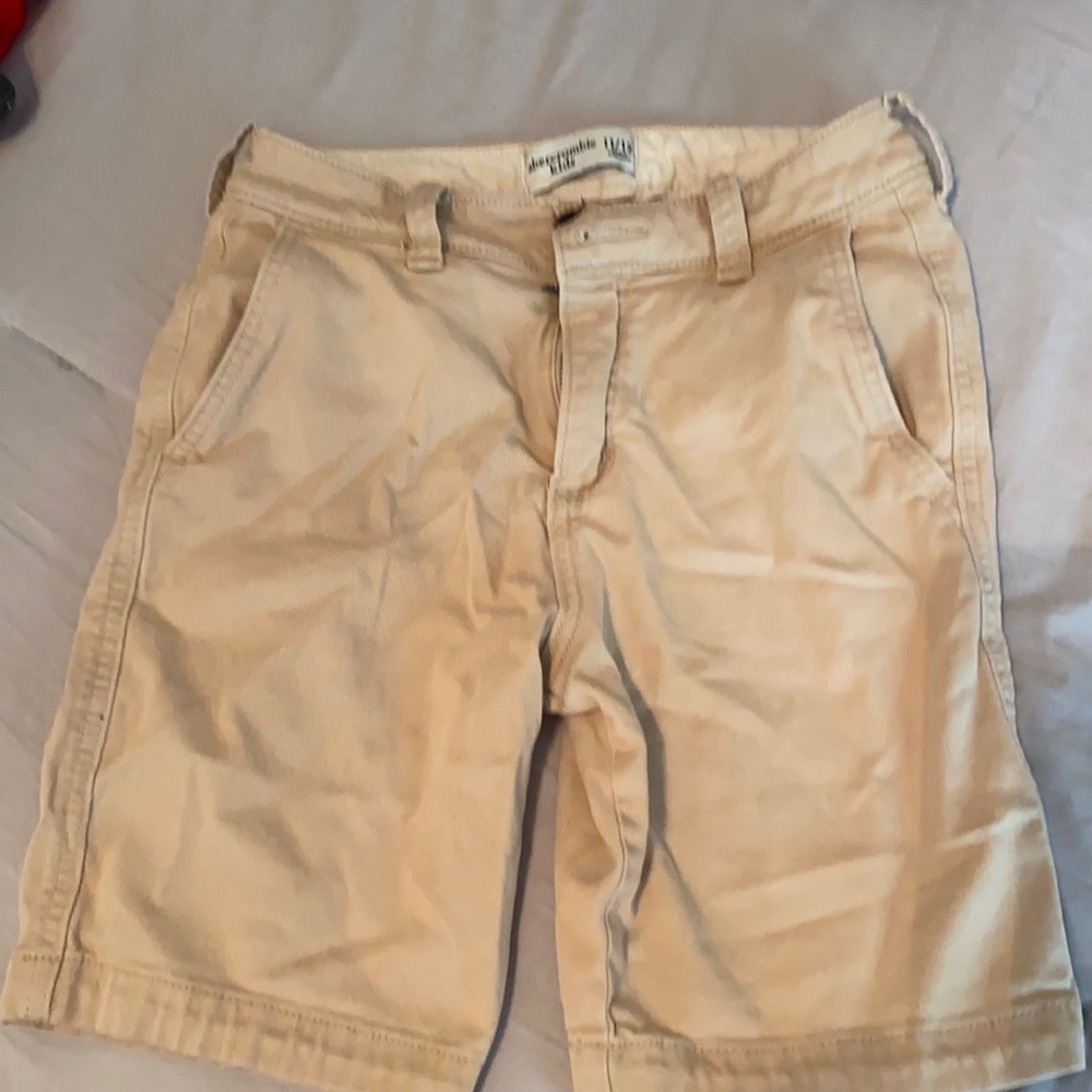 Boys 11/12 khaki Abercrombie shorts